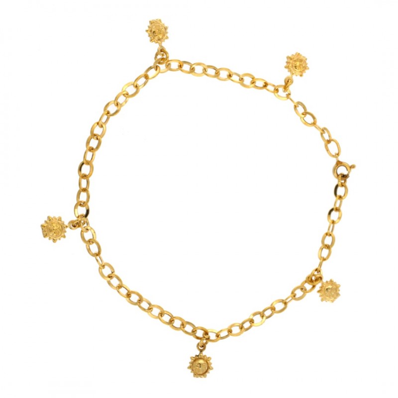 ГРИВНА ЗА КРАК 14K ЗЛАТО