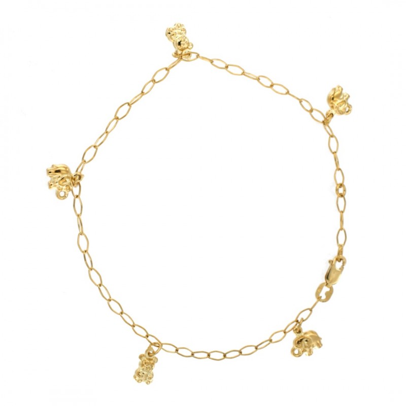 ГРИВНА ЗА КРАК 14K ЗЛАТО